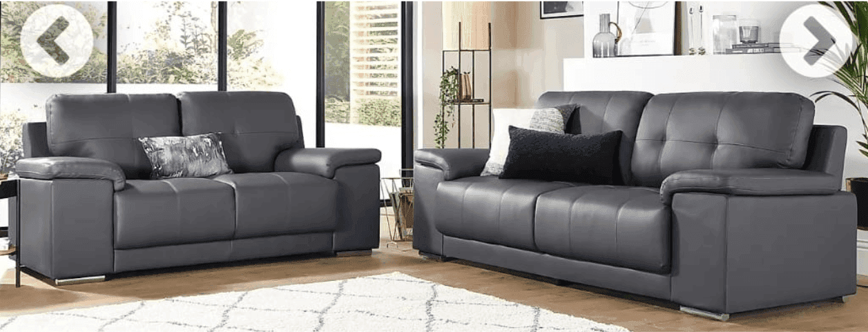 Kansas Sofa UK - Additional view of premium sofas from CESS Furniture UK